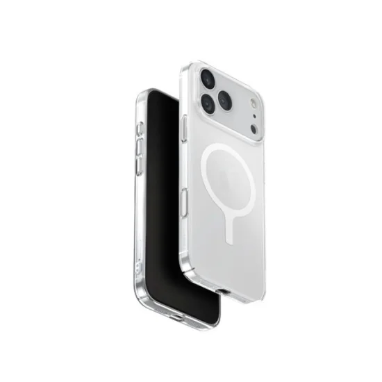 Uniq iphone 17 pro max (2025) 6.9 magclick charging airsuit - glossy clear